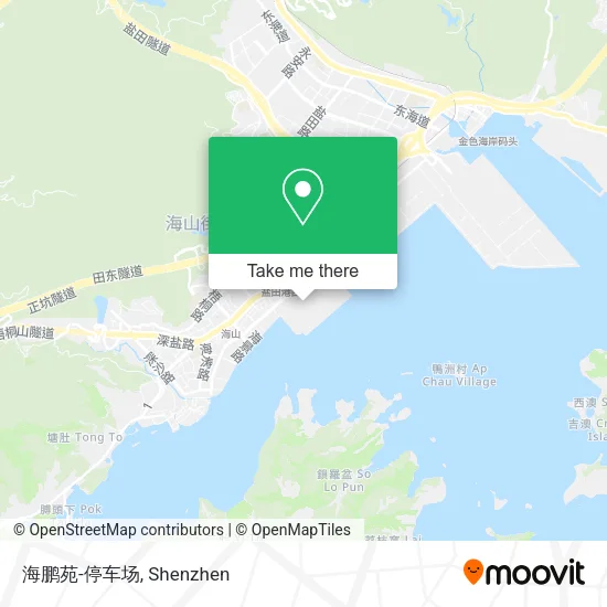 海鹏苑-停车场 map