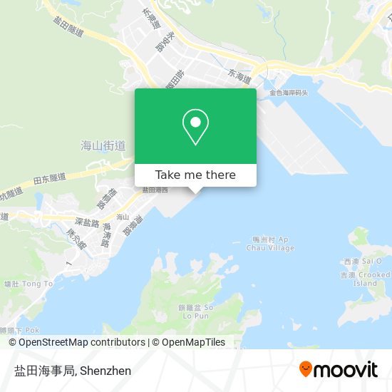 盐田海事局 map