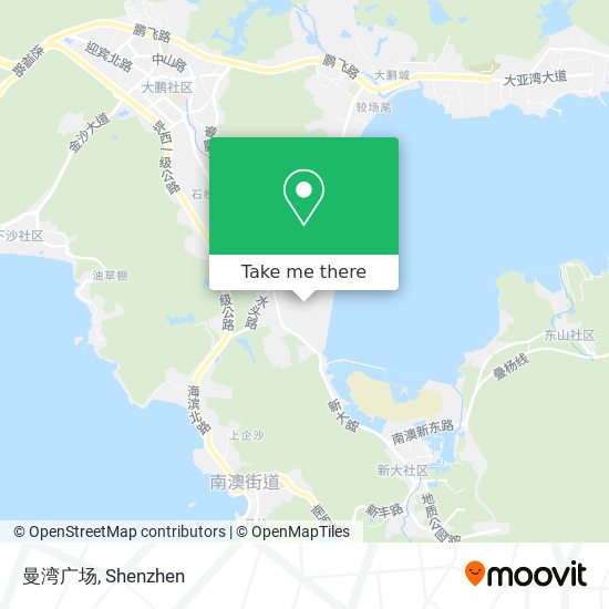 曼湾广场 map