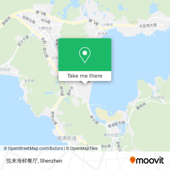 悦来海鲜餐厅 map