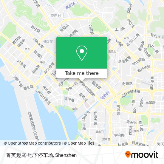 菁英趣庭-地下停车场 map