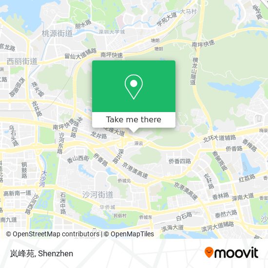 岚峰苑 map