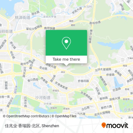 佳兆业·香瑞园-北区 map