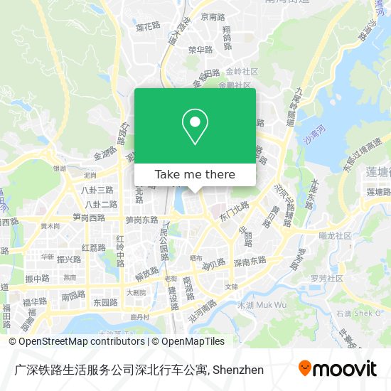 广深铁路生活服务公司深北行车公寓 map