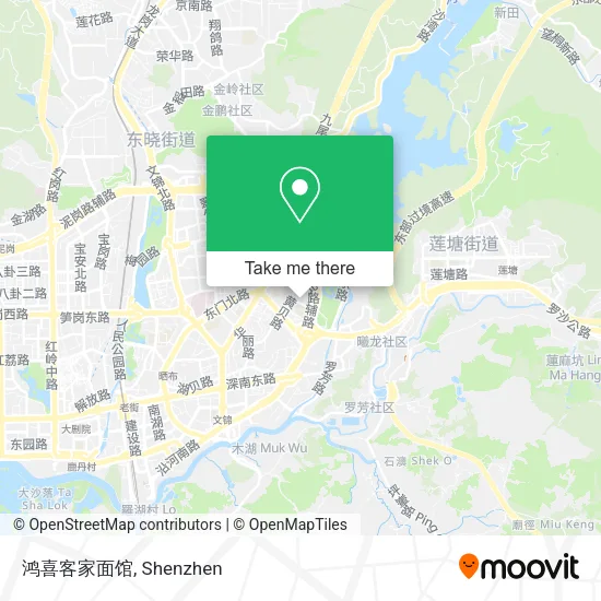 鸿喜客家面馆 map