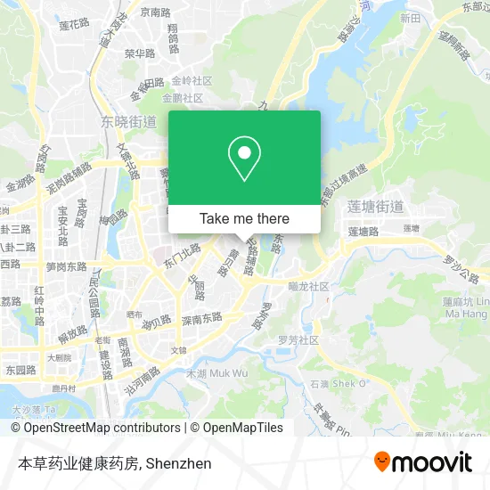 本草药业健康药房 map