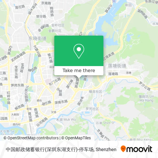 中国邮政储蓄银行(深圳东湖支行)-停车场 map