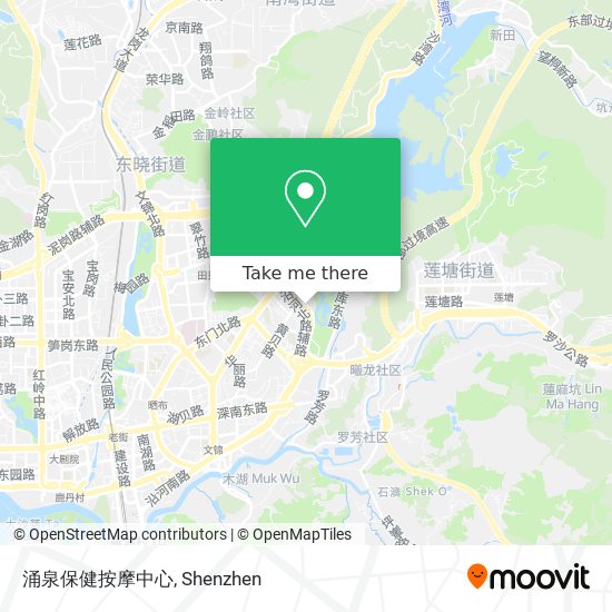 涌泉保健按摩中心 map