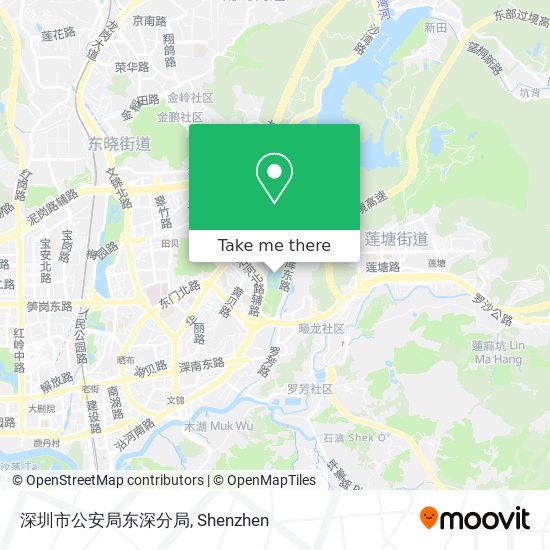 深圳市公安局东深分局 map