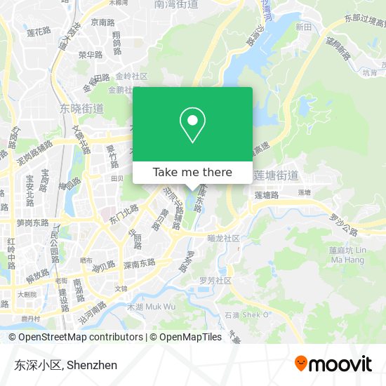 东深小区 map