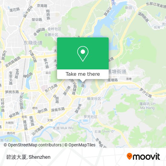 碧波大厦 map