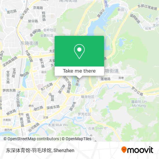 东深体育馆-羽毛球馆 map