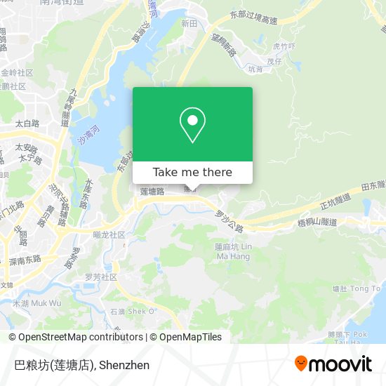 巴粮坊(莲塘店) map