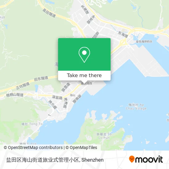 盐田区海山街道旅业式管理小区 map