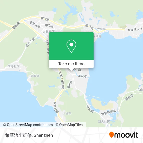 荣新汽车维修 map