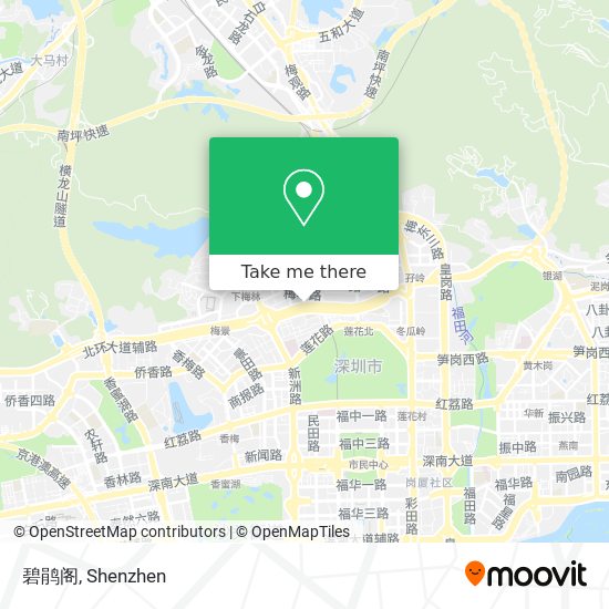 碧鹃阁 map