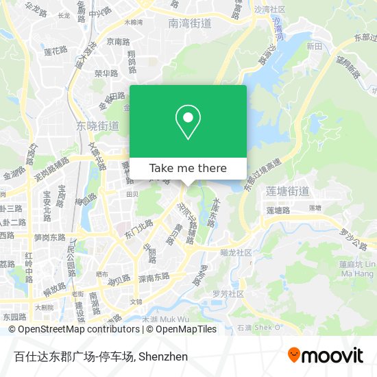 百仕达东郡广场-停车场 map