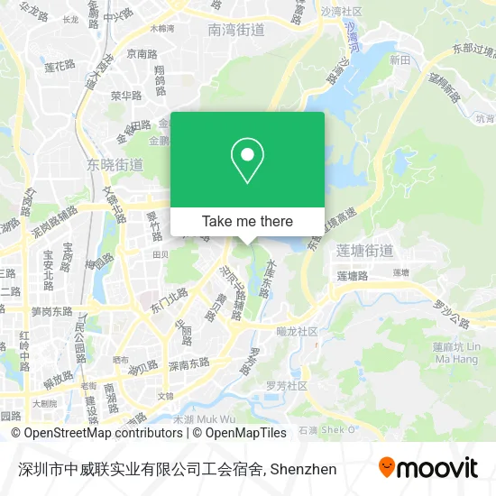 深圳市中威联实业有限公司工会宿舍 map