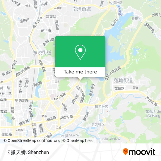 卡撒天娇 map