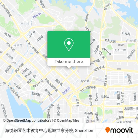 海悦钢琴艺术教育中心冠城世家分校 map