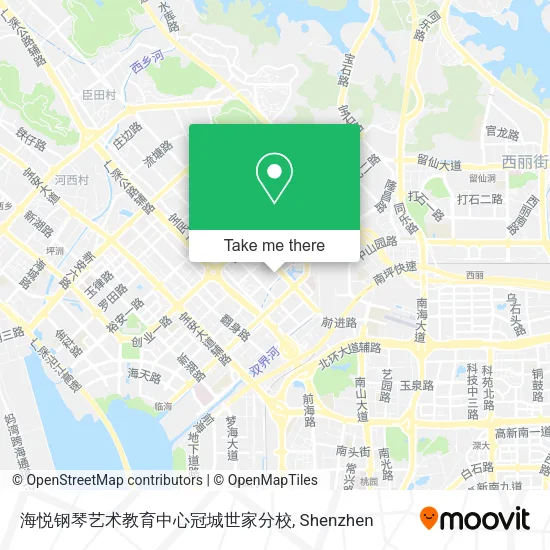 海悦钢琴艺术教育中心冠城世家分校 map