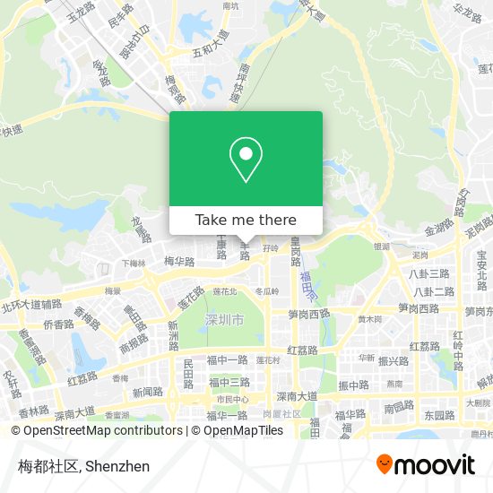 梅都社区 map