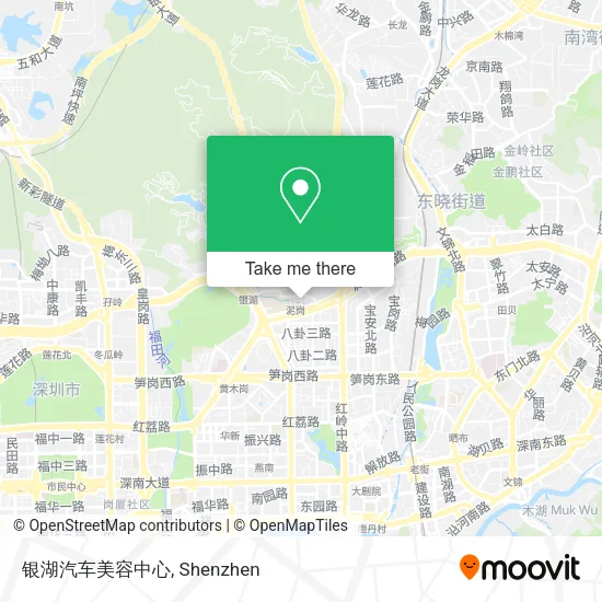 银湖汽车美容中心 map