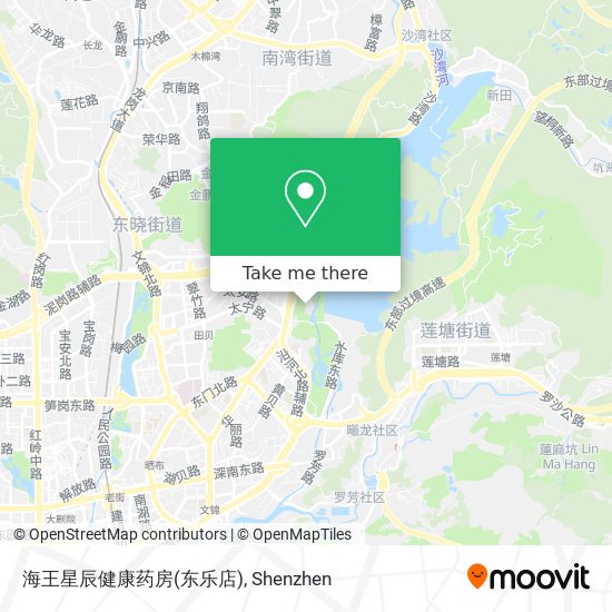 海王星辰健康药房(东乐店) map