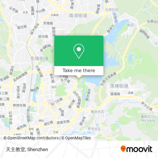 天主教堂 map