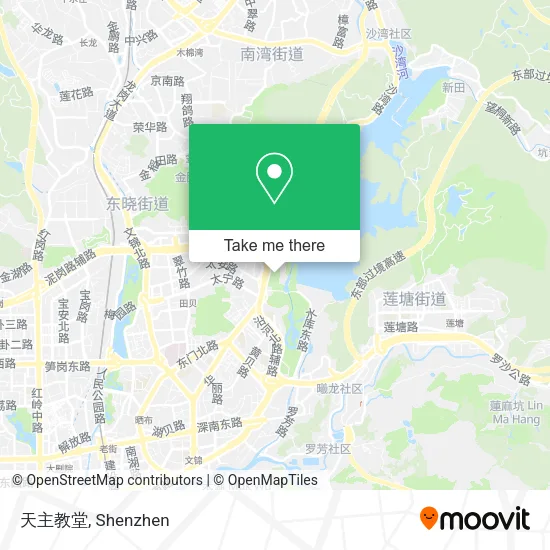 天主教堂 map