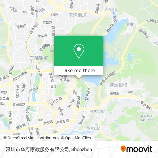 深圳市华府家政服务有限公司 map