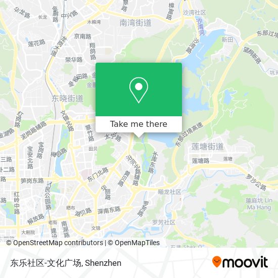 东乐社区-文化广场 map