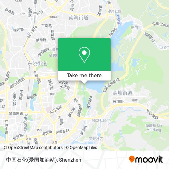 中国石化(爱国加油站) map