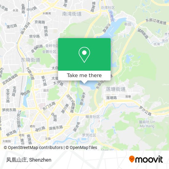 凤凰山庄 map