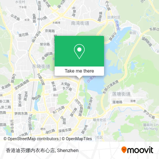 香港迪芬娜内衣布心店 map