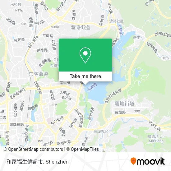 和家福生鲜超市 map