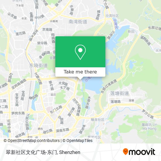 翠新社区文化广场-东门 map
