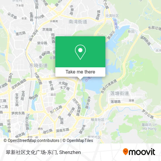 翠新社区文化广场-东门 map