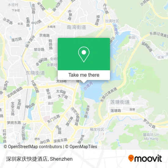 深圳家庆快捷酒店 map