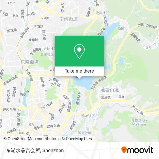 东湖水晶宫会所 map