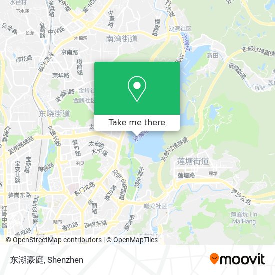 东湖豪庭 map