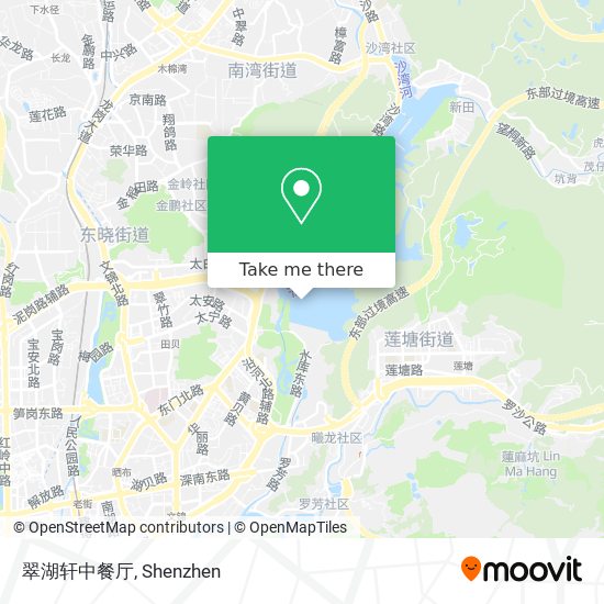 翠湖轩中餐厅 map