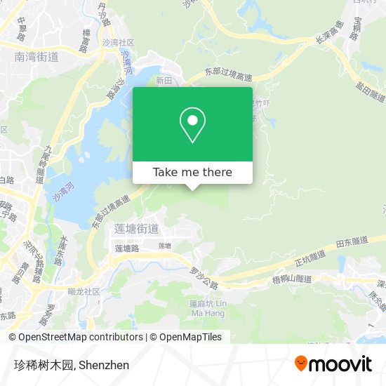 珍稀树木园 map