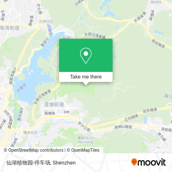 仙湖植物园-停车场 map