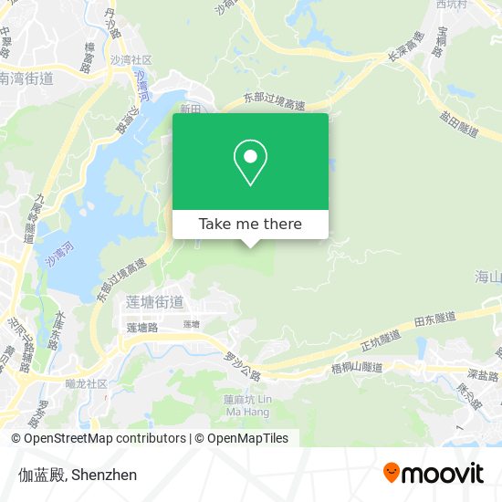 伽蓝殿 map