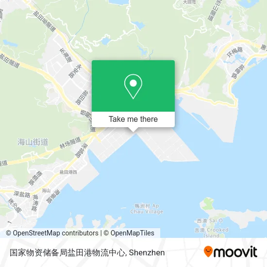 国家物资储备局盐田港物流中心 map