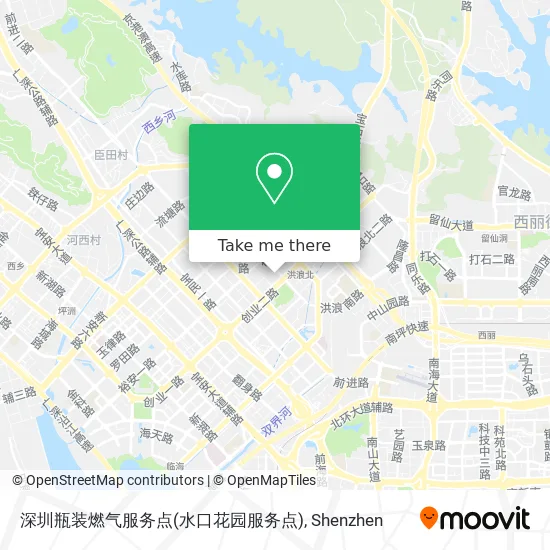 深圳瓶装燃气服务点(水口花园服务点) map