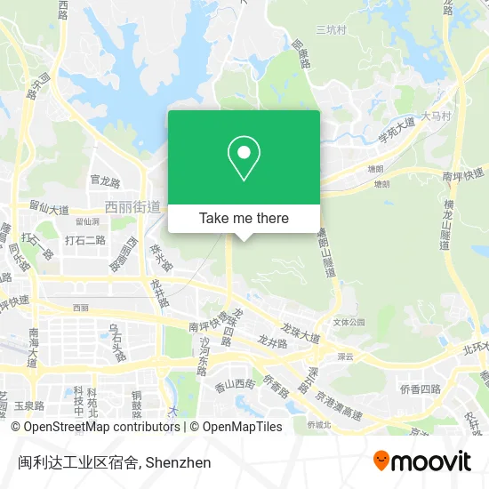 闽利达工业区宿舍 map