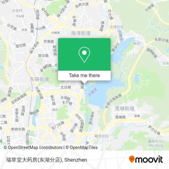 瑞草堂大药房(东湖分店) map