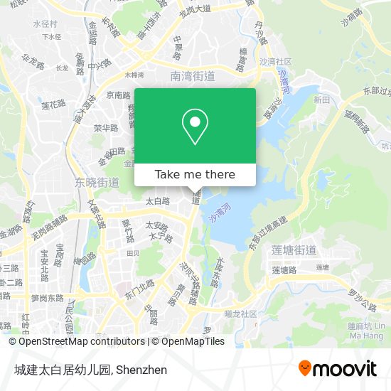 城建太白居幼儿园 map